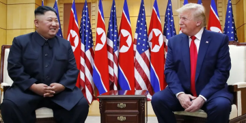 El presidente de Estados Unidos, Donald J. Trump junto al líder norcoreano Kim Jong-un, en una fotografía de archivo. EFE