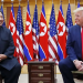 El presidente de Estados Unidos, Donald J. Trump junto al líder norcoreano Kim Jong-un, en una fotografía de archivo. EFE
