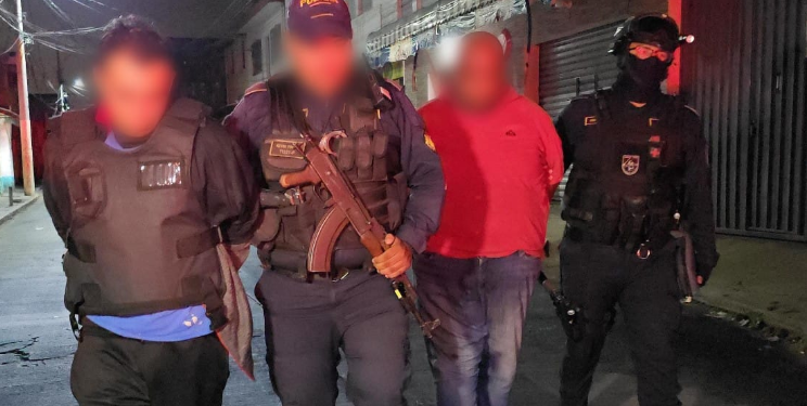 PNC captura a presuntos pandilleros tras frustrar ataque armado en Villa Canales