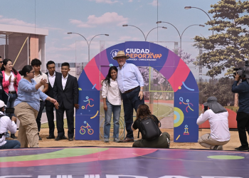 Presidente Bernardo Arévalo en Zaragoza, Chimaltenango.