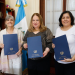 Mingob , Fundación Sobrevivientes y UNICEF suscribieron un convenio de cooperación interinstitucional. / Foto: Mingob