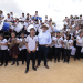 Presidente Bernardo Arévalo en Zaragoza, Chimaltenango.