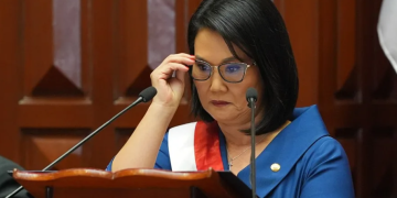 Fotografía de archivo de la presidenta de Perú, Keiko Fujimori. EFE