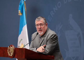 Presidente Arévalo en la Ronda. / Foto: Analí Camey