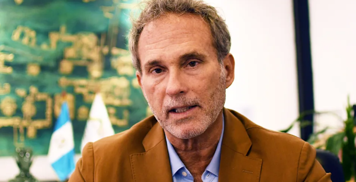 El director del Instituto Guatemalteco de Turismo (Inguat), Harris Whitbeck