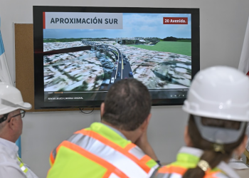 Proyecto de Viaducto Norte contempla la construcción de 118 puentes./Foto: Álvaro Interiano.