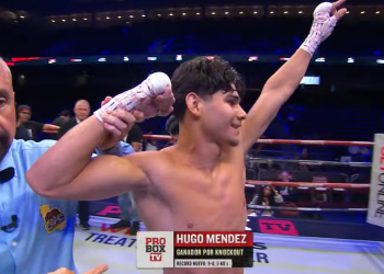 Amador Méndez mantiene su invicto tras vencer al mexicano Jonathan Morales