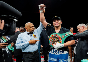 Lester Martínez retiene título interino del CMB y apunta a Mbilli o Canelo
