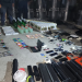 Recuperan objetos ilícitos durante requisa en cárcel de Chimaltenango./Foto: Ejército.