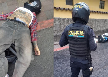 De acuerdo con la información policial, agentes de la Comisaría 74 iniciaron una persecución contra los presuntos responsables del ataque. / Foto: PNC