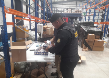 Decomisan mercadería de contrabando valorada en 9.3 millones de quetzales
