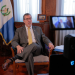 Presidente Arévalo en entrevista con medio Uruguayo.