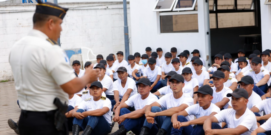 59 promoción de aspirantes a Policía Nacional Civil. / Foto: Gilbert Garcia