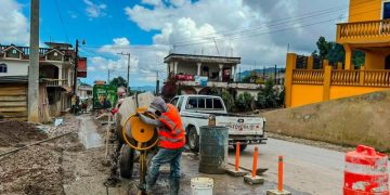 Desarrollan labores en ruta estratégica de Huehuetenango./Foto: CIV.