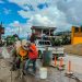 Desarrollan labores en ruta estratégica de Huehuetenango./Foto: CIV.