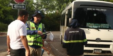 Operativos de la DGT fortalecen la seguridad vial en Jutiapa./Foto: CIV.