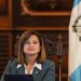Vicepresidenta Karin Herrera viaja a Colombia para toma de posesión de presidente electo. (Foto: vicepresidencia)