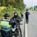 Agentes del Departamento de Tránsito de la PNC realizan operativos de control vehicular