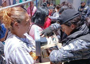 El operativo es liderado por la Fuerza Élite del Sistema Penitenciario. / Foto: SP
