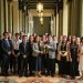 Vicepresidenta recibe a estudiantes ganadores en el Campeonato Mundial de Microsoft Office Specialist 2026. (Foto: Vicepresidencia)