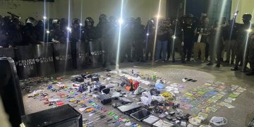 La requisa forma parte de los operativos de control implementados por el Sistema Penitenciario. / Foto: Ejército