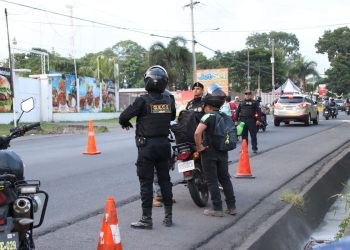 PNC fortalece las acciones de seguridad en el departamento de Escuintla. (Foto: PNC)