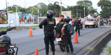 PNC fortalece las acciones de seguridad en el departamento de Escuintla. (Foto: PNC)