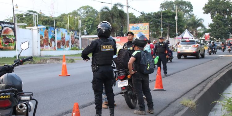 PNC fortalece las acciones de seguridad en el departamento de Escuintla. (Foto: PNC)
