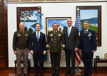 Ministro de la Defensa: “Es un buen tiempo para Guatemala” por fortalecimiento de cooperación con Estados Unidos