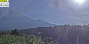 Actividad eruptiva del volcán de Fuego podría disminuir gradualmente. (Foto: Insivumeh)