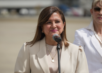 Vicepresidenta participa en toma de posesión del presidente electo de Colombia. (Foto: Vicepresidencia)