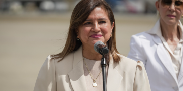 Vicepresidenta participa en toma de posesión del presidente electo de Colombia. (Foto: Vicepresidencia)