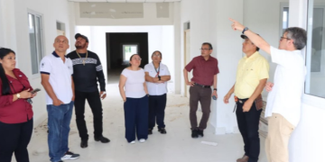 Autoridades del MSPAS supervisaron establecimientos de salud en Petén. (Foto: MSPAS)