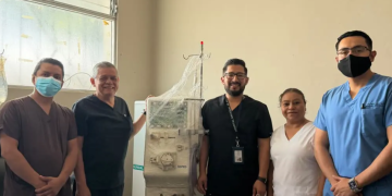 Hospital de Amatitlán refuerza la atención con nuevo espacio para tratamiento de hemodiálisis. (Foto: MSPAS)
