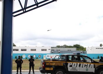 Trasladan 202 paquetes de cocaína incautados en San Marcos a bodegas de la SGAIA