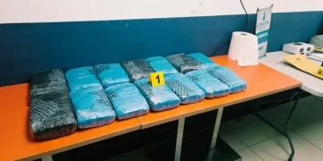 Localizan 14 paquetes de marihuana en Patzicia, Chimaltenango, durante operativo de inspección a un cabezal