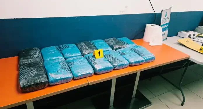 Localizan 14 paquetes de marihuana en Patzicia, Chimaltenango, durante operativo de inspección a un cabezal