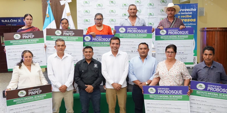 Inab destina Q63.3 millones en incentivos forestales para Baja Verapaz