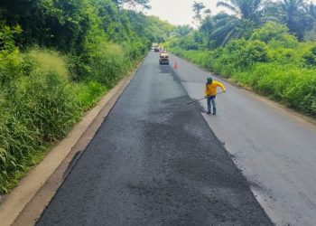 Rehabilitación de tramo de la ruta CA-02 Occidente alcanza 96 % de avance