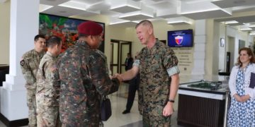 Guatemala y EE. UU. refuerzan cooperación contra el crimen organizado transnacional./Foto: Ejército.