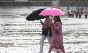 Lluvias prevalecerán este martes./Foto: archivo.