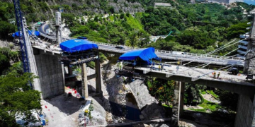 Construcción del puente Corozal se acerca al fin de su fase estructural