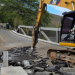 Demolición del puente Güijo avanza para instalar puente bailey./Foto: CIV.