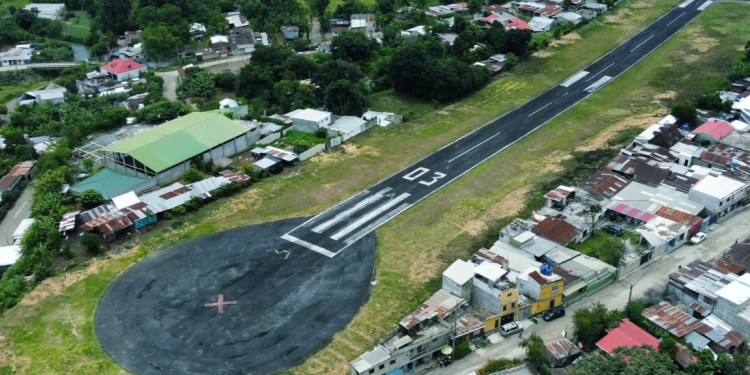 Aeródromo de Cobán, Alta Verapaz./Foto: DGAC.