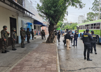 Operaciones conjuntas de PNC y Ejército. / Foto: PNC