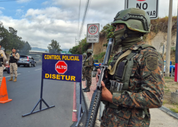 El Ejército de Guatemala informó que estas acciones se desarrollan de manera conjunta con la Policía Nacional Civil. / Foto: Ejército
