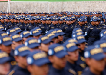 Agentes que conforman la 58 promoción. / Foto: Gilber García
