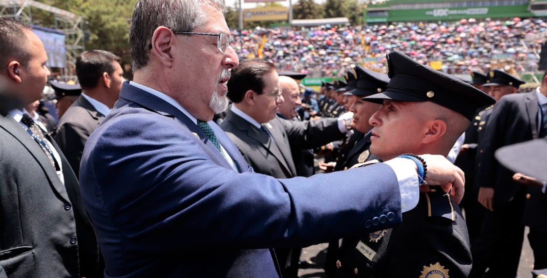 Presidente: La PNC es fundamental para los avances de lucha contra delincuencia