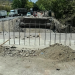 Finaliza construcción de bases para instalar puente Bailey en donde estaba el puente Güijo./Foto: CIV.