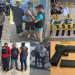 Presuntos integrantes de la Mara Salvatrucha. / Foto: PNC